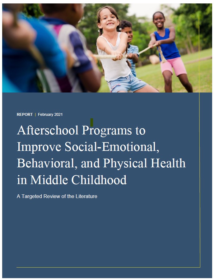 Afterschool Programs’ Support of Children’s SocialEmotional