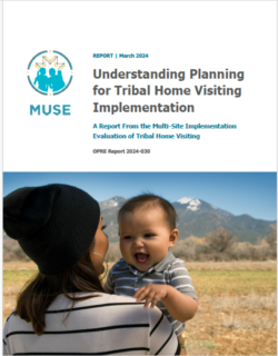 Cover of Understanding Planning for Tribal Home Visiting Implementation