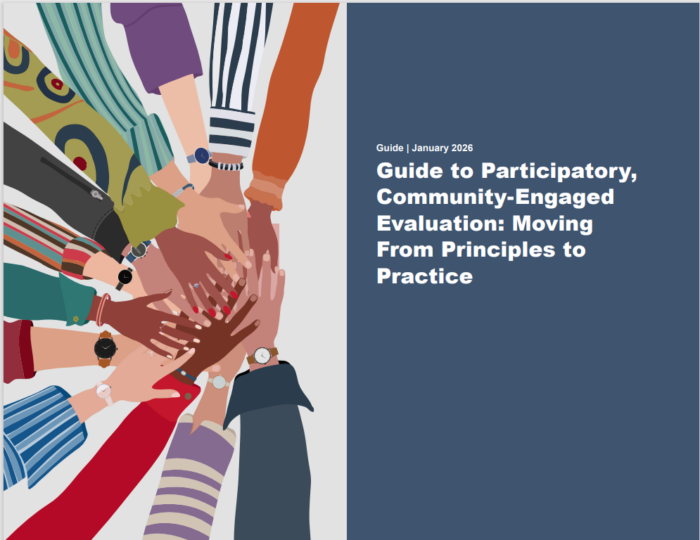 Cover of Guide to Participatory and Community-Engaged Evaluation